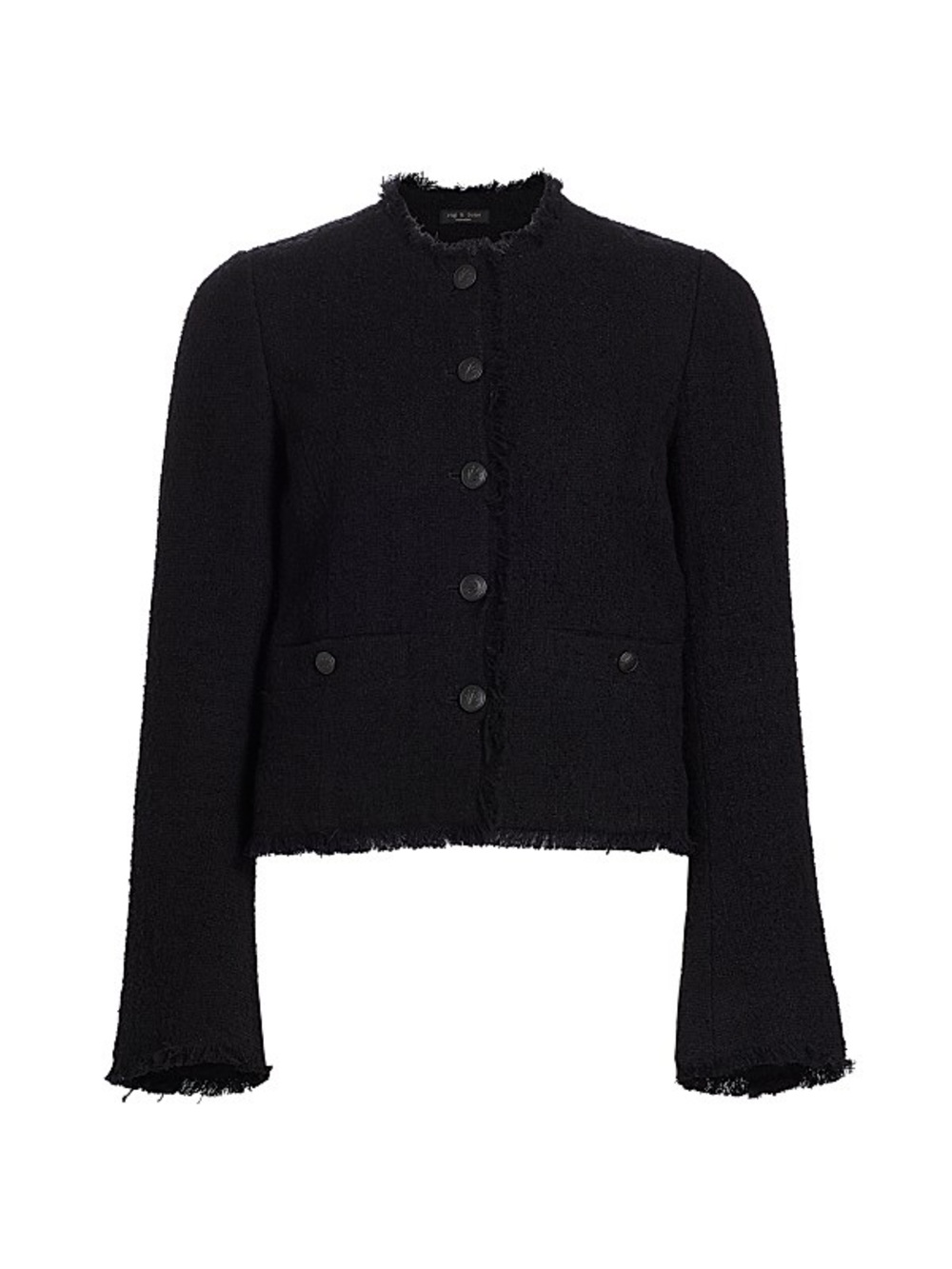 Rag & Bone Carmen Cotton-Blend Tweed Crop Jacket- size 2